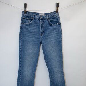 Reformation High Waisted Straight Leg Jeans